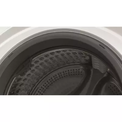 Lave-linge hublot WHIRLPOOL W6XW845WBFR Supreme Silence - 8 kg - Induction directe - L60cm - Classe B - 1400 trs/min - Blanc