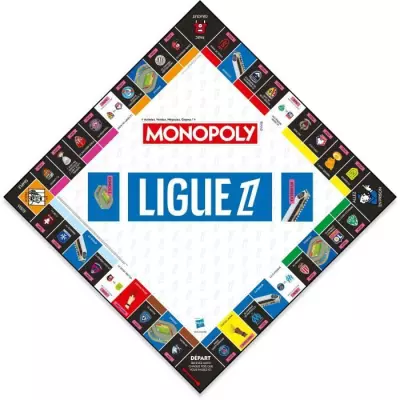 Monopoly Ligue 1 - Plongez dans l'univers du football français, Jeu de société - WINNING MOVES