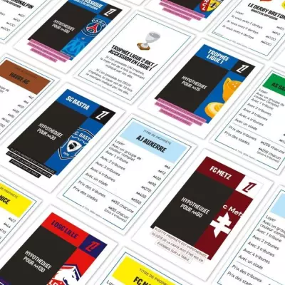 Monopoly Ligue 1 - Plongez dans l'univers du football français, Jeu de société - WINNING MOVES