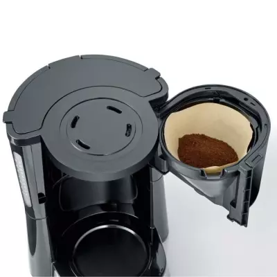 Cafetiere Filtre SEVERIN KA4815 - Noir - 1000 W - 1,4 L - Jusqu'a 10 tasses