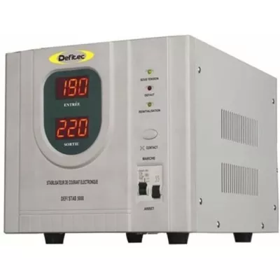 DEFITEC Stabilisateur de courant inverter pour groupe électrogene 4 t