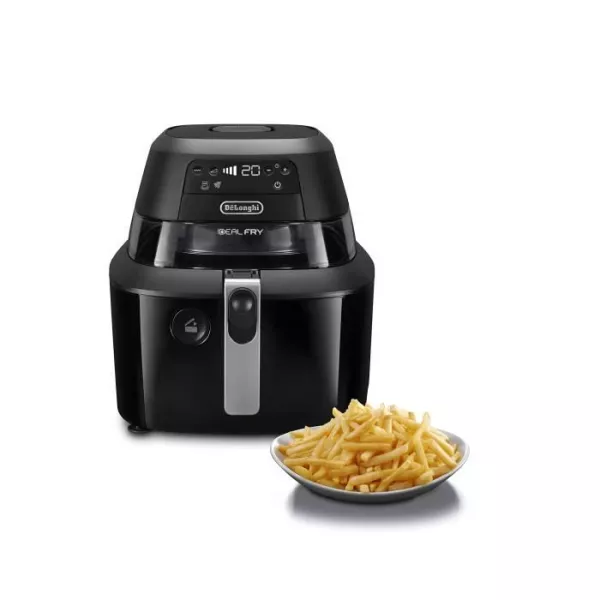 Delonghi FH2394 Oil-Free Electric Fryer - Capacity: 1.5kg - 1400W - Non-stick bowl