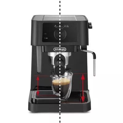 Machine a expresso - DELONGHI Stilosa EC235.BK - Noir - Buse vapeur -