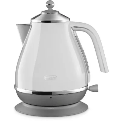 DELONGHI ICONA CAPITALS kettle - 1.7L - Stainless steel - Removable an