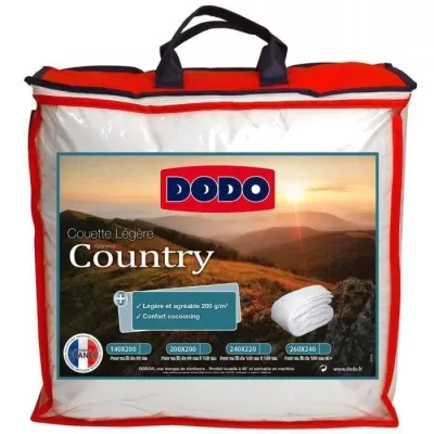 Dodo Country Légere Duvet - 220 x 240 cm - White