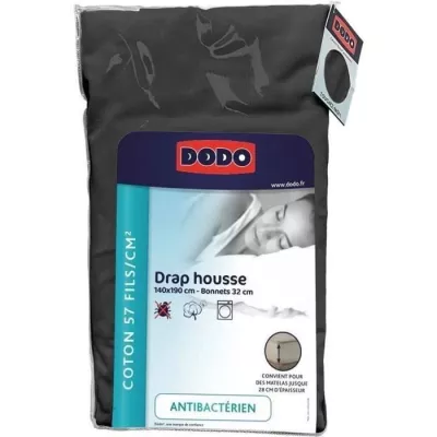 Dodo - antiBacteriens - Anthracite - 140x190 cm Covers Draf - Bonnet 3