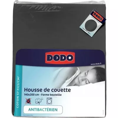 Dodo duvet cover - 140x200 cm - Cotton - Antibacterial - - Made in Fra