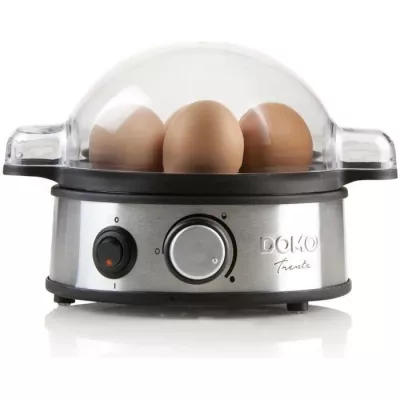 Cuiseur a oeufs DOMO - 400W DO9142EK - Indicateurs - Acier inoxydable