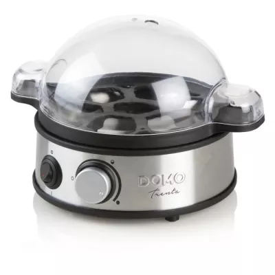 Cuiseur a oeufs DOMO - 400W DO9142EK - Indicateurs - Acier inoxydable