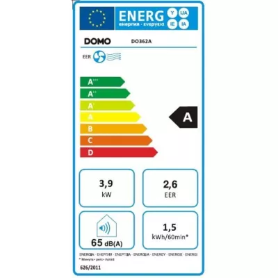 Climatiseur mobile - DOMO - DO362A - 1890 W