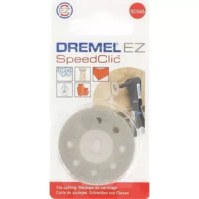 Disque diamant a tronçonner DREMEL S545 - Ø 38mm - Découpe de Faien