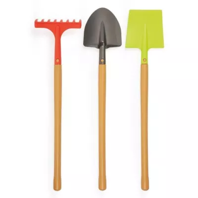 Filet de 3 grands outils de jardin - ECOIFFIER - 4338 - Préparons la