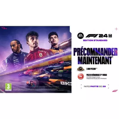 Découvrez le jeu PS5 EA SPORTS F1 24 - Course en folie