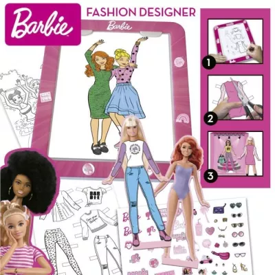 BARBIE DESIGN BOARD - EDUCA - Creative hobbies - 19825