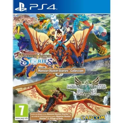 Collection Monster Hunter Stories - Jeu PS4: Dimensions compactes