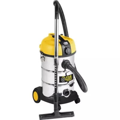 Aspirateur eau et poussiere FARTOOLS - NET-UP30-P - Cuve inox - 30L (a