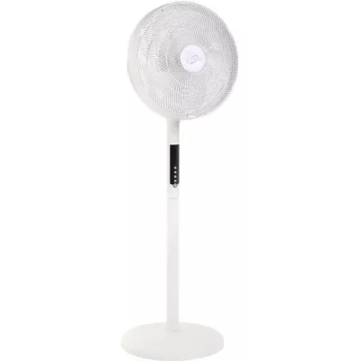 AIR-LIGHT RING - Standing Fan & White Air Brasseur Ø40cm 70