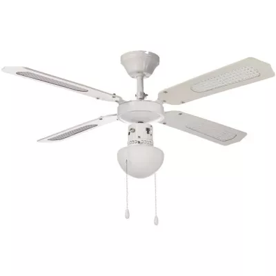 Ventilateur de plafond réversible FARELEK BALI - Ø 107 cm, 4 pales b