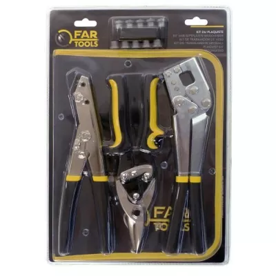 Kit de pince du plaquiste - FARTOOLS - cisaille - grignoteuse - sertis