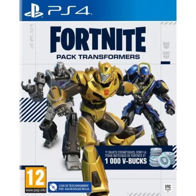 Fortnite Pack Transformers - Jeu PS4 pour des aventures épiques!