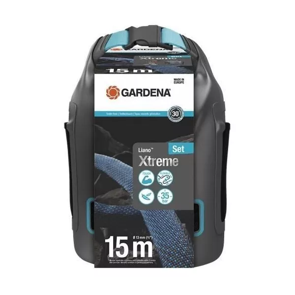 Tuyau Liano™Xtreme 15m - GARDENA - Résistance a la pression 35 bar - Ø int. 13 mm