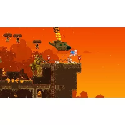 Blast through mayhem with Broforce - PS4 Game