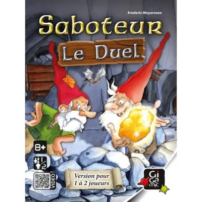 Jeu de plateau - GIGAMIC - Saboteur : Le Duel - Stratégie et coups fo