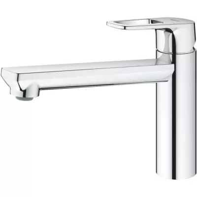 Mitigeur évier monocommande BauLoop 31706000 - GROHE - Bec tube pivot