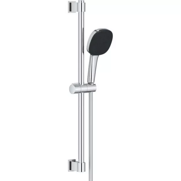 Ensemble de douche avec pommeau 2 jets, barre et flexible - GROHE Vitalio Comfort 110 26928001 - Sélection facile - Economie d'