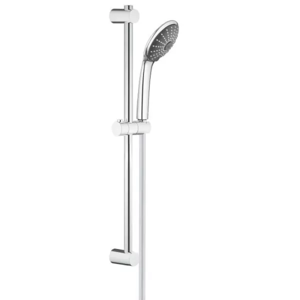 Ensemble de douche 3 jets - GROHE - Vitalio Joy 110 Massage - Flexible lisse - Systeme anti-torsion