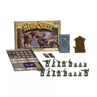 HeroQuest, extension La forteresse de Kellar, 2 a 5 joueurs, des 14 an