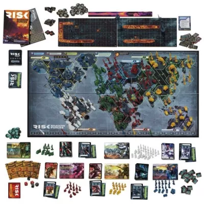 Risk Shadow Forces, jeu de stratégie, jeu de société Legacy familia