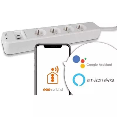 Multiprise connectée - SmartPlug Strip - SCS SENTINEL