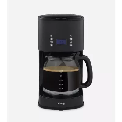 Cafetiere programmable - HKoeNIG - MG32 - 1,5 L (12 tasses) - 1000 W -