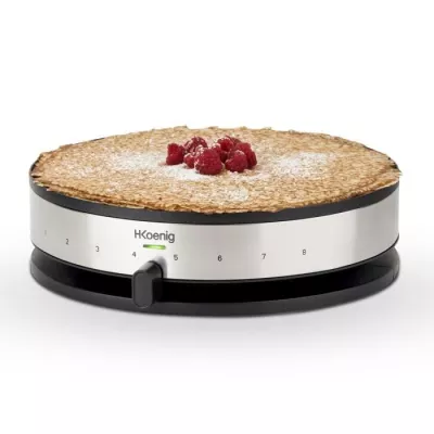 HKoeNIG KREP29 Crepiere 33cm - Température jusqu'a 230°C - 1300W - R