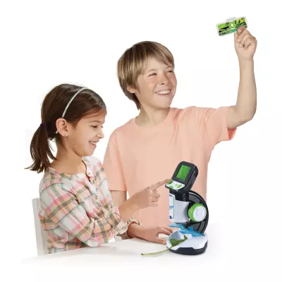 VTech Jouets Electroniques Educatifs GENIUS XL - MICROSCOPE VIDÉO INTERACTIF