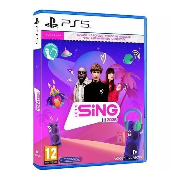 Let's Sing 2025 - Jeu PS5