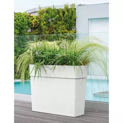 Muret haut LIKE R - Hauteur 78 cm - Blanc - DEROMA