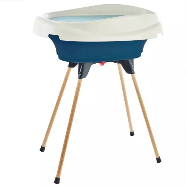 Pack plan a langer et baignoire - THERMOBABY - VASCO - Bleu Océan - 2 en 1