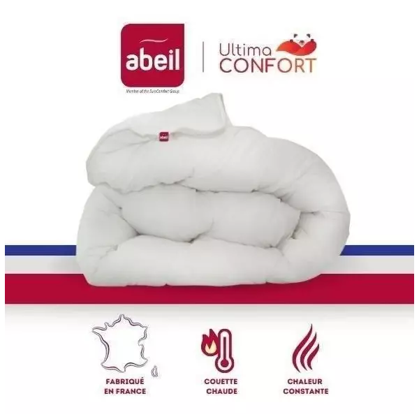 ABEIL Couette chaude 450gr/m² Ultima Confort - 200 x 200 cm