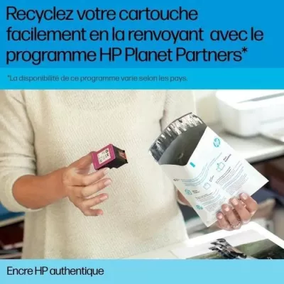 HP 912XL Cartouche d'encre cyan grande capacité authentique (3YL81AE)