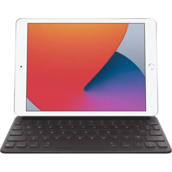 Clavier pour tablette Apple Smart Keyboard Noir pour iPad 9eme génération, 8eme génération et 7eme génération, iPad Air 10