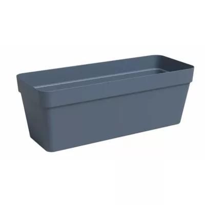 Jardiniere Rectangulaire Bleu Ardoise - Idéal pour Votre Jardin !