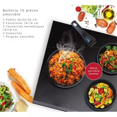 Batterie de cuisine - Tous feux dont induction - ART & CUISINE - AC108