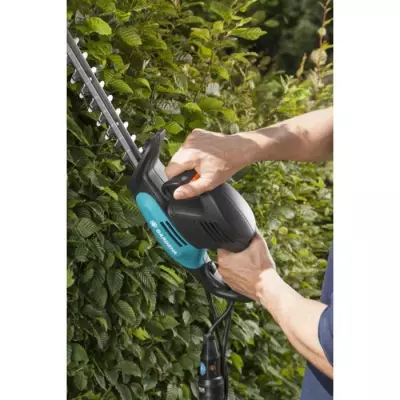 Taille-haies électrique GARDENA - EasyCut 500/55 - 500W - 55 cm - Poi