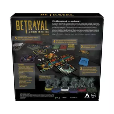 Betrayal at House on the hill - Jeu de société coopératif et horreu