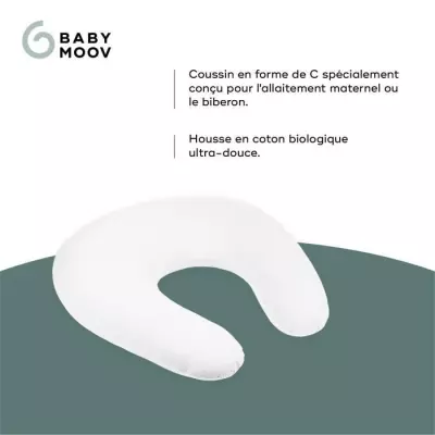 BABYMOOV B.LOVE Coussin de maternité et allaitement, certifié oeko-T