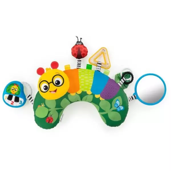 Coussin d'activités multisensoriel pour jeux a plat ventre - BABY EINSTEIN - Cal-a-Pillow - Enfants de 0 mois et plus