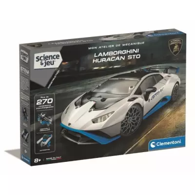 CLEMENTONI - Lamborghini Huracan STO a construire - Roues orientables