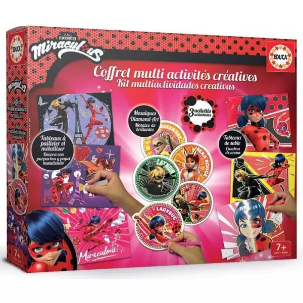 Coffret Multi-activités Miraculous Ladybug - Loisirs créatifs - EDUCA - 18931